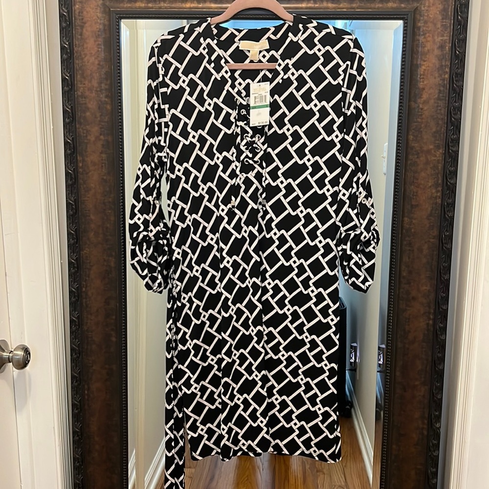 Michael Kors geometric dress